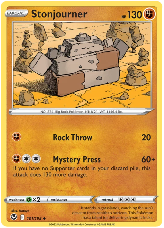 Stonjourner (101/195) - Silver Tempest