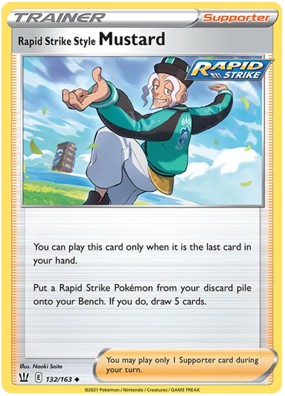 Rapid Strike Style Mustard (132/163) - Battle Styles