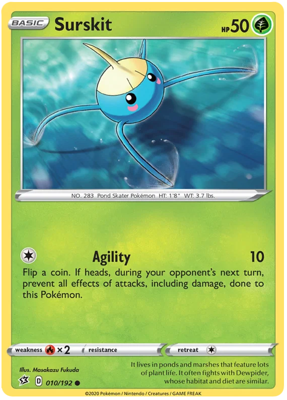 Surskit (010/192) - Rebel Clash