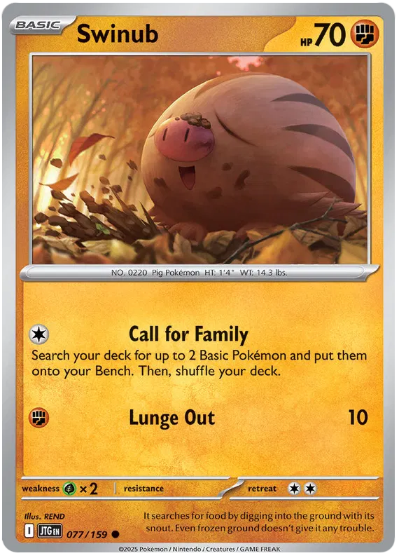 Swinub (077/159) - Journey Together