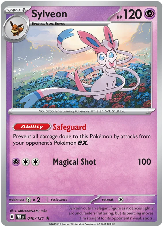 Sylveon Holo (040/131) - Prismatic Evolutions
