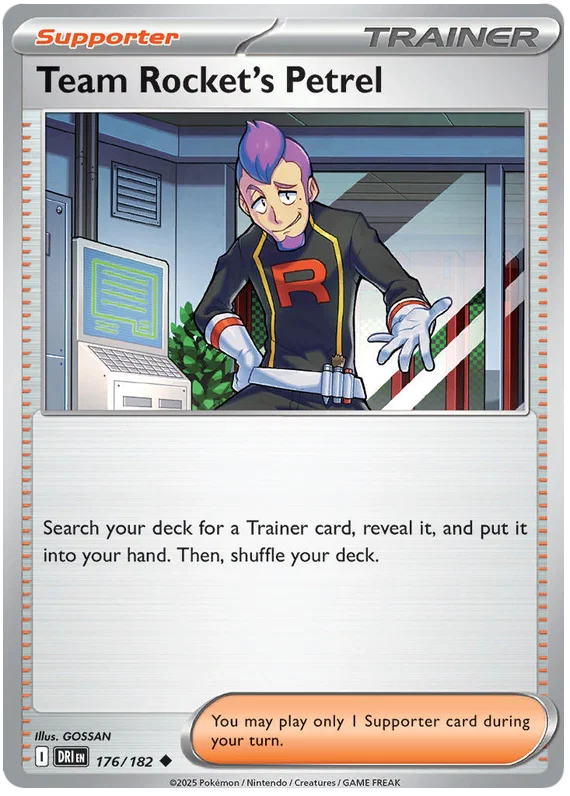 Team Rocket's Petrel (176/182) - Destined Rivals