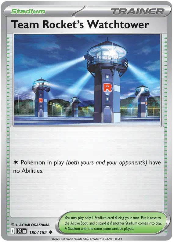 Team Rocket's Watchtower (180/182) - Destined Rivals