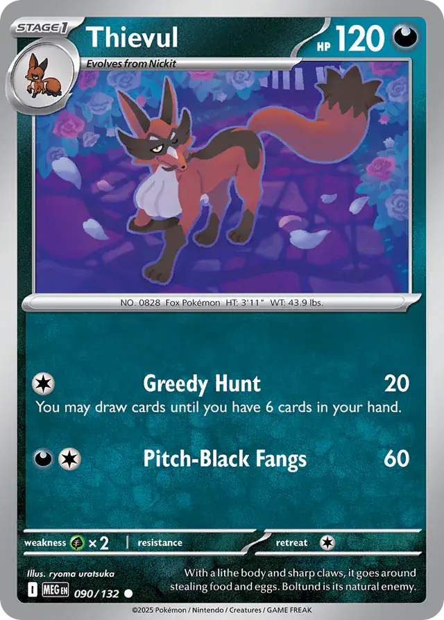 Thievul (090/132) - Mega Evolution