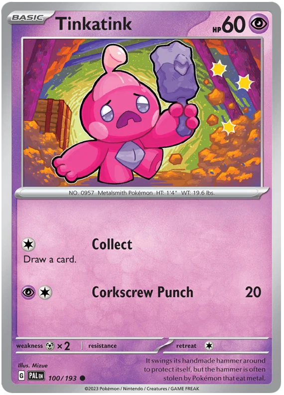 Tinkatink (100/193) - Paldea Evolved