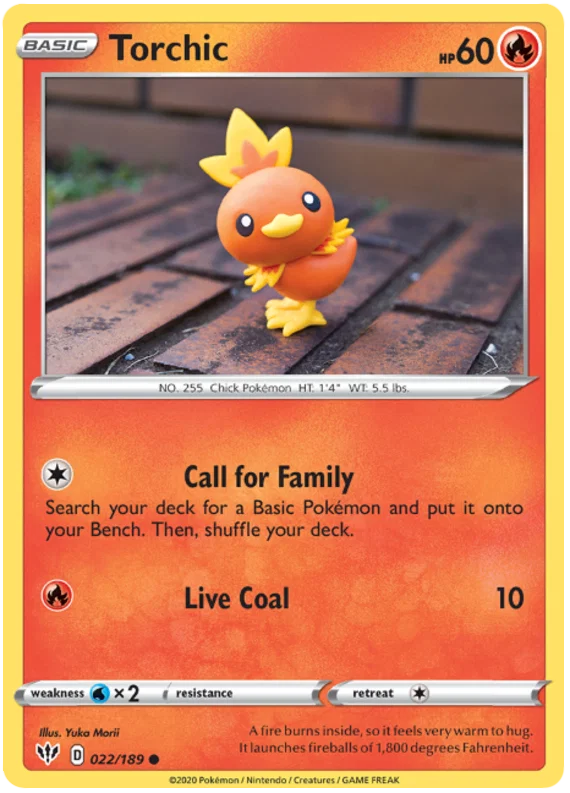 Torchic (022/189) - Darkness Ablaze