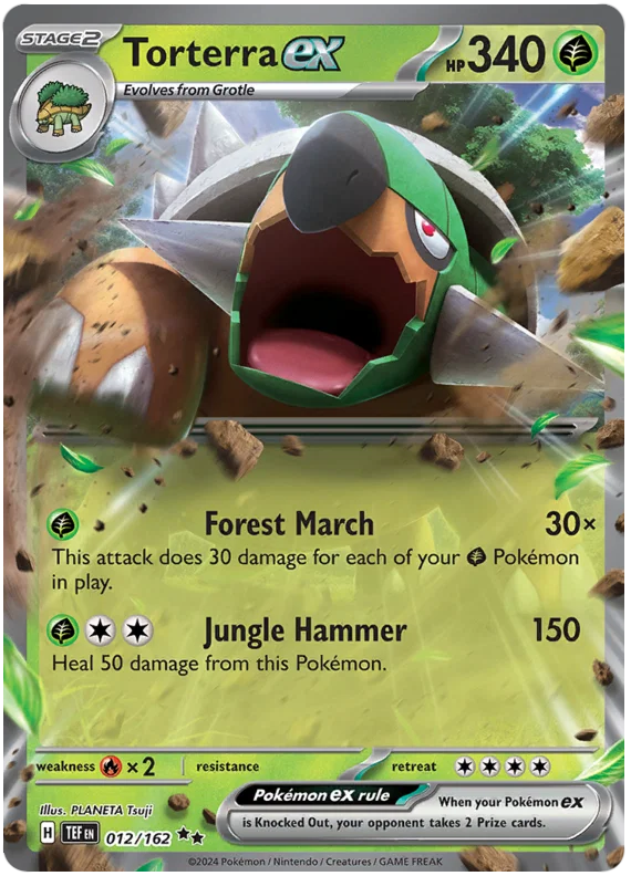 Torterra ex (012/162) - Temporal Forces