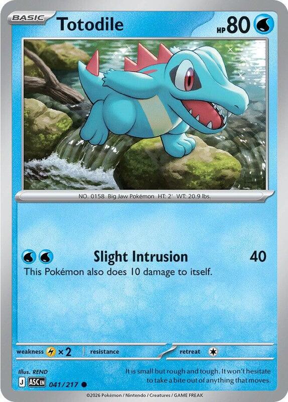 Totodile (041/217) - Ascended Heroes