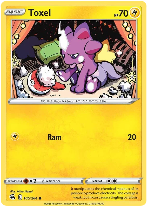 Toxel (105/264) - Fusion Strike