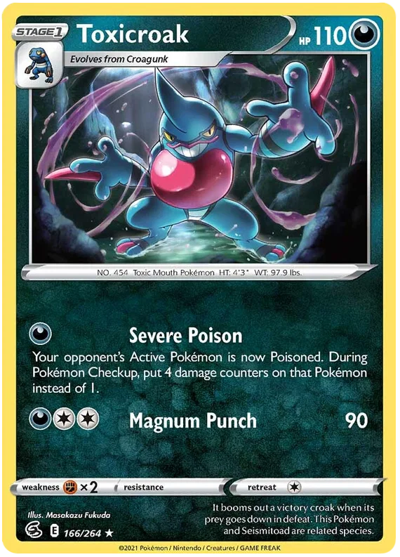 Toxicroak (166/264) - Fusion Strike