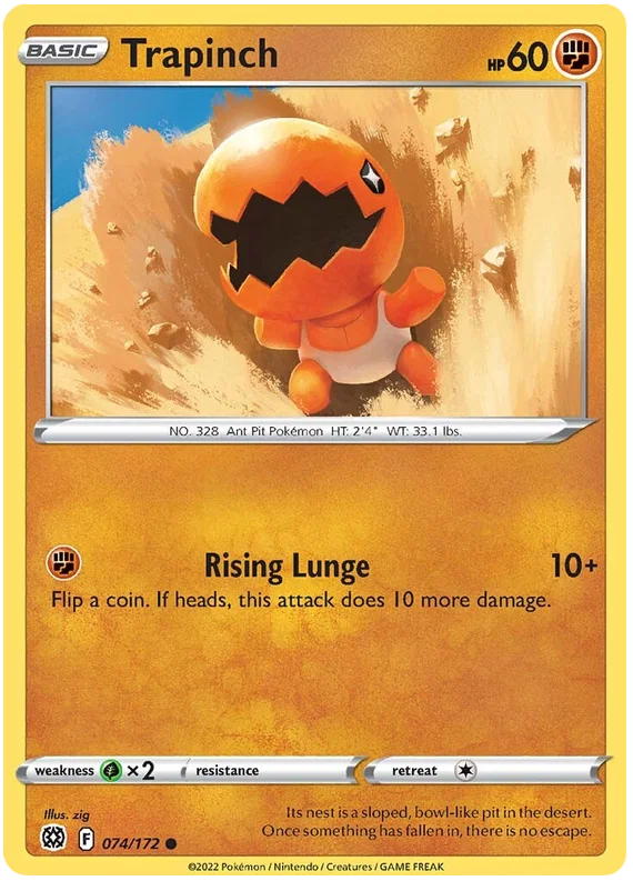 Trapinch (074/172) - Brilliant Stars