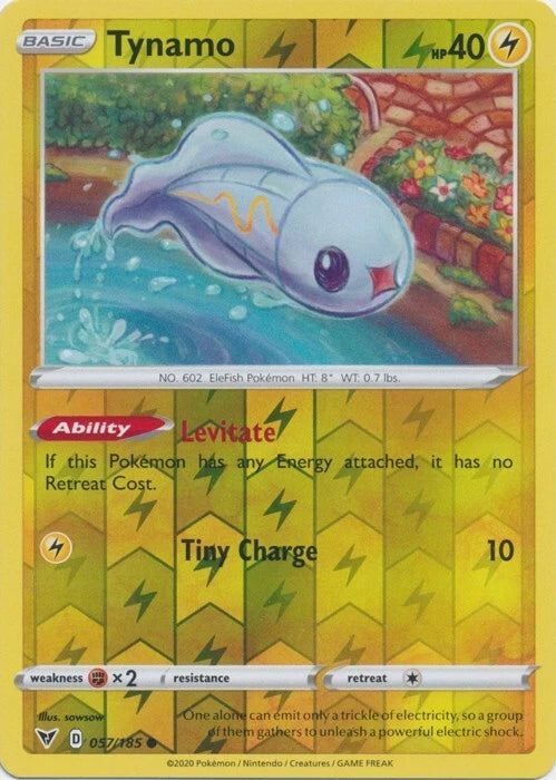 Tynamo Reverse Holo (057/185) - Vivid Voltage