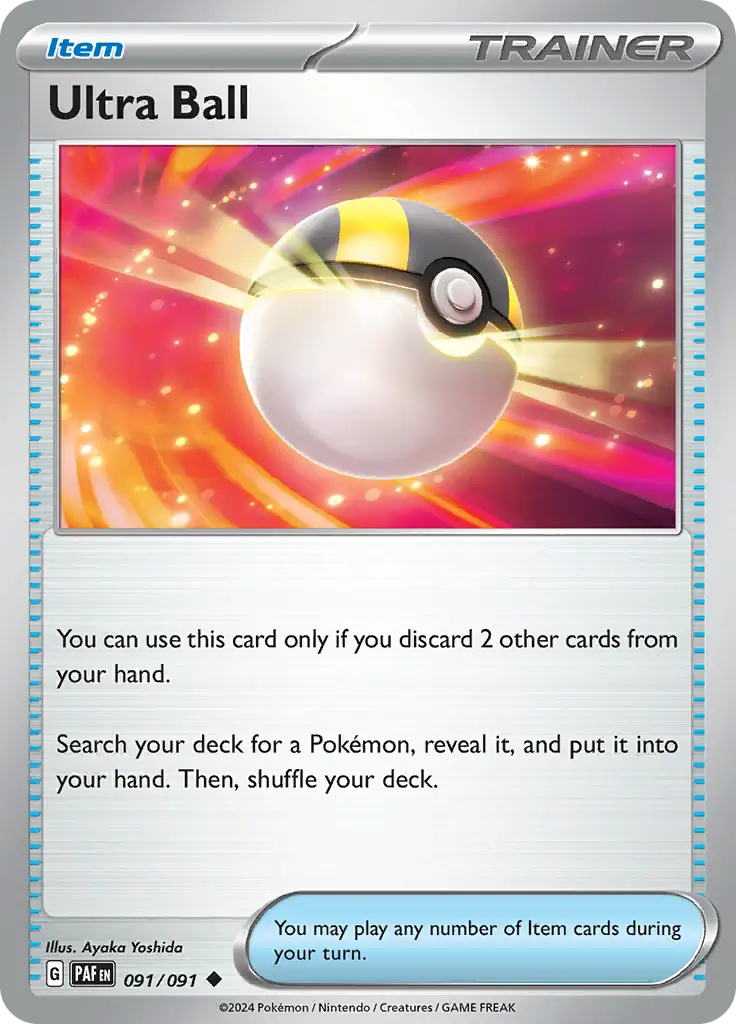 Ultra Ball (091/091) - Paldean Fates