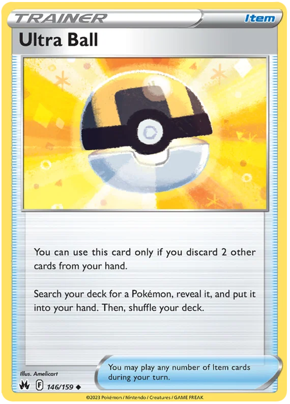 Ultra Ball (146/159) - Crown Zenith