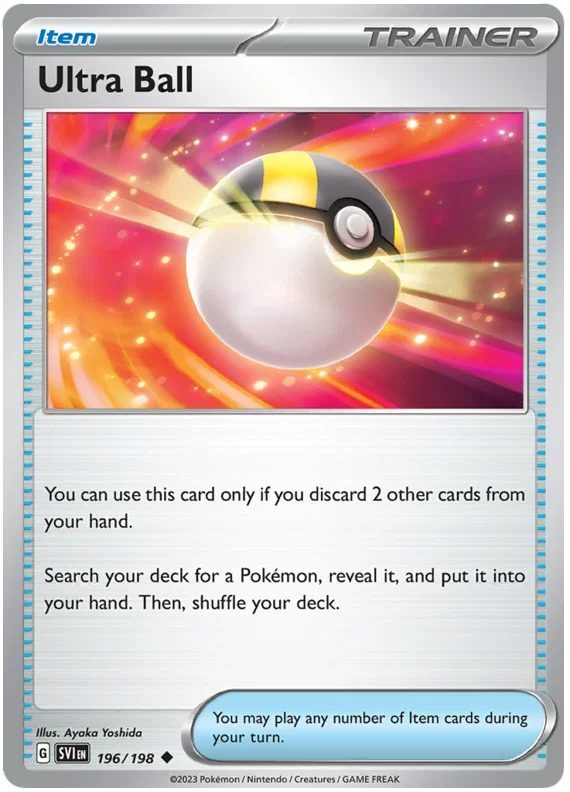 Ultra Ball (196/198) - Scarlet & Violet