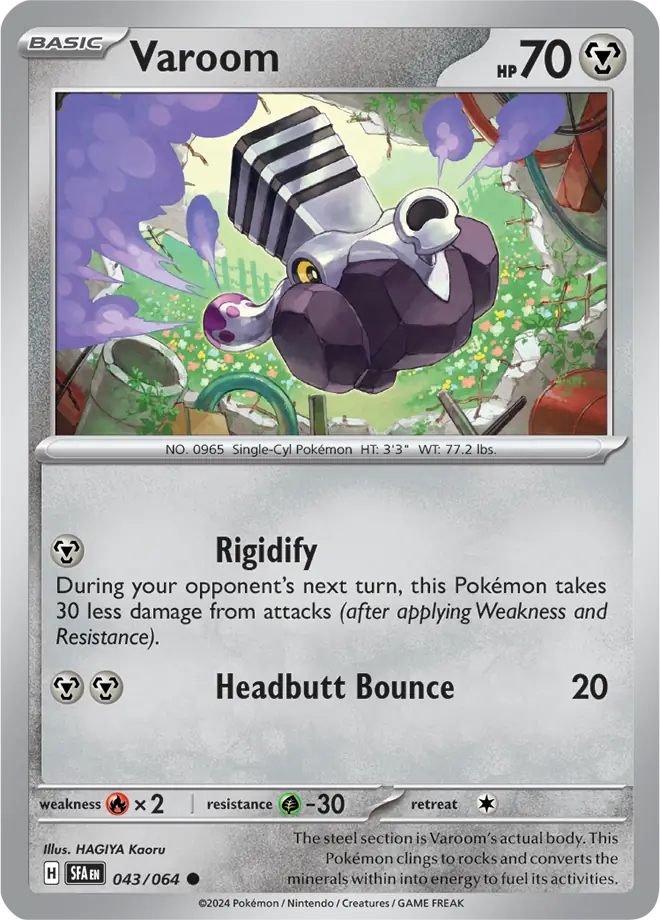 Varoom (043/064) - Shrouded Fable