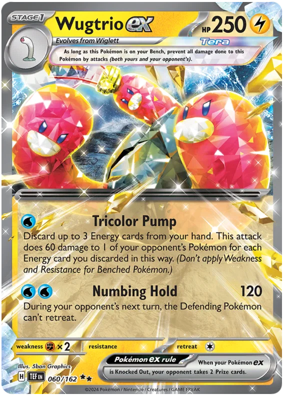 Wugtrio ex (060/162) - Temporal Forces