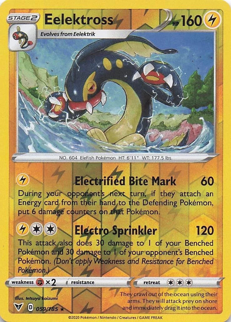 Eelektross Reverse Holo (059/185) - Vivid Voltage
