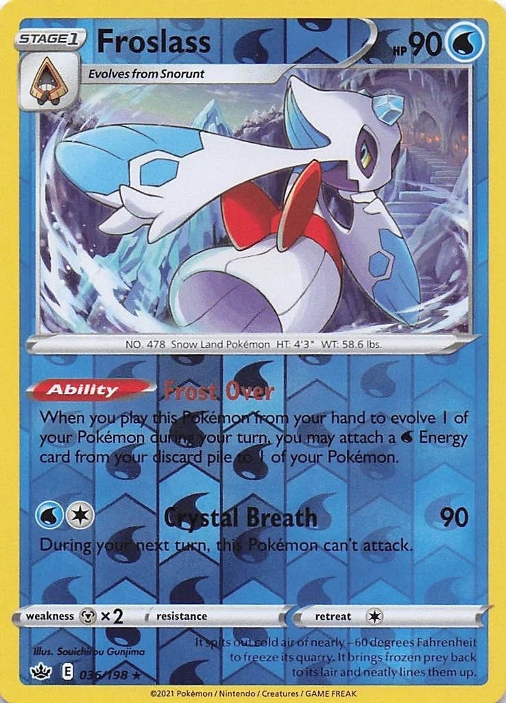 Froslass Reverse Holo (036/198) - Chilling Reign