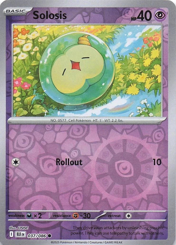Solosis Reverse Holo (037/086) - Black Bolt