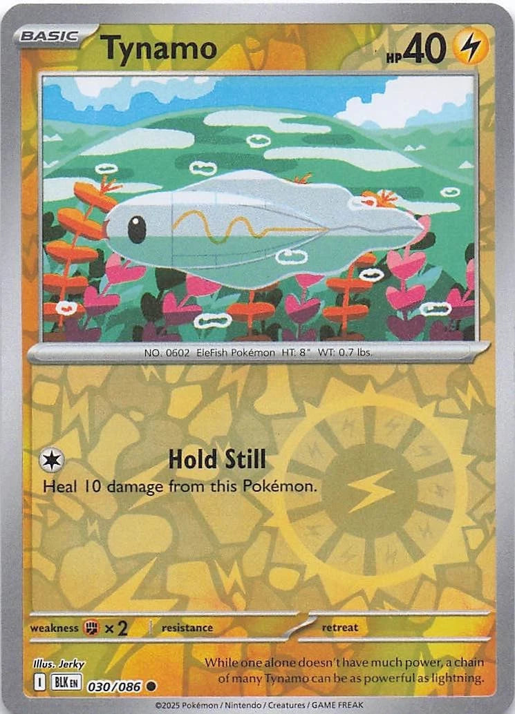 Tynamo Reverse Holo (030/086) - Black Bolt