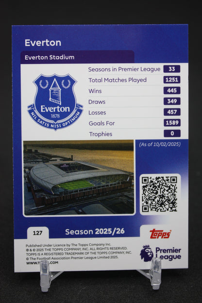 2025/26 Everton Team Badge #127