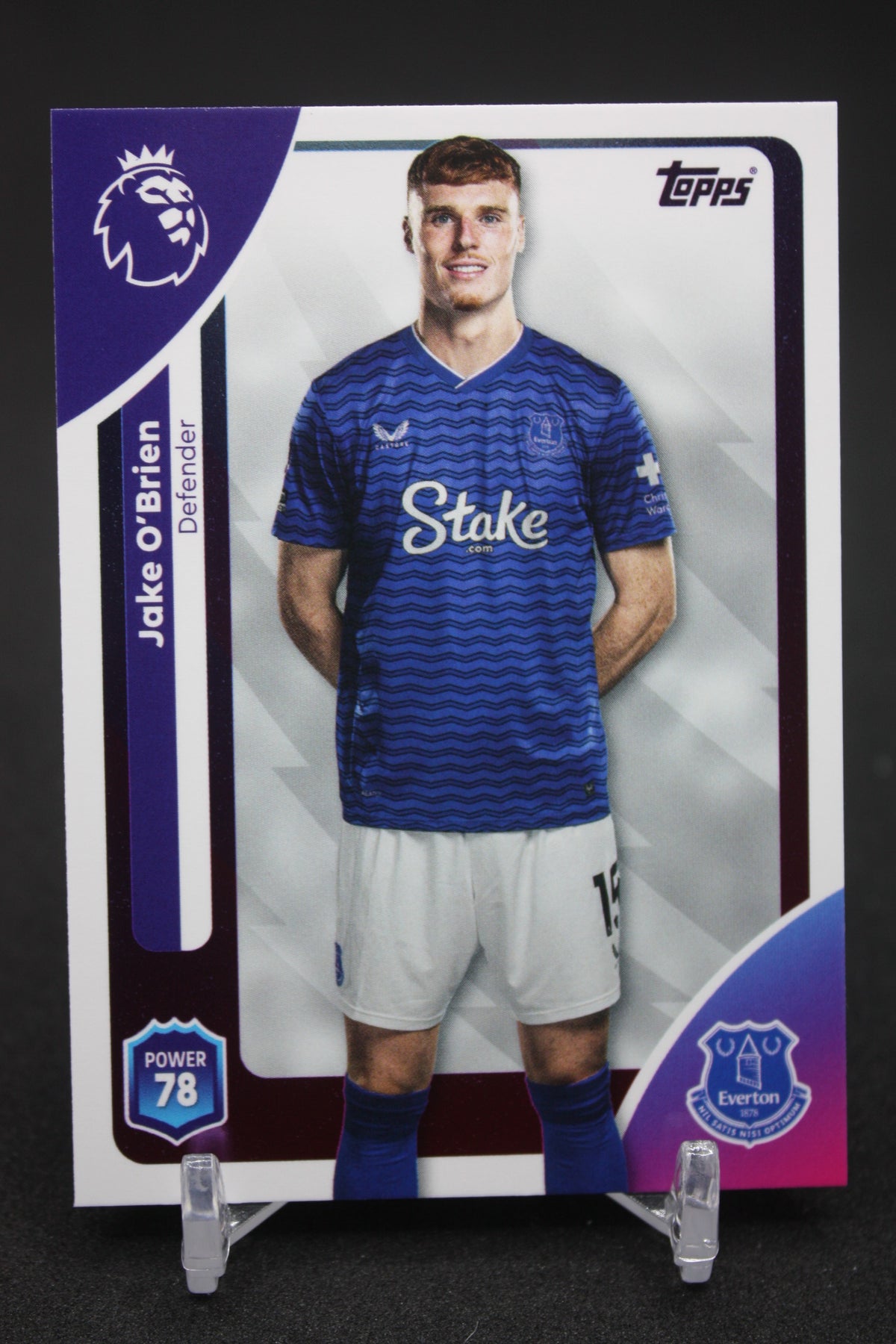 2025/26 Jake O'Brien Everton #132