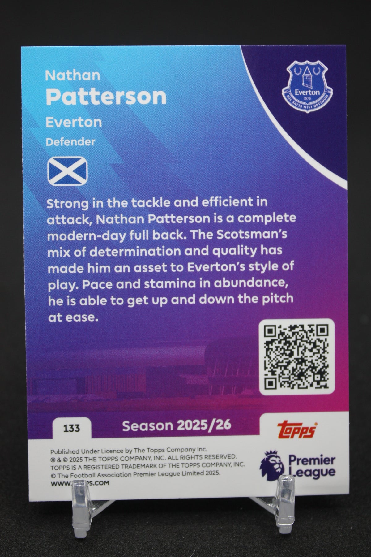 2025/26 Nathan Patterson Everton #133