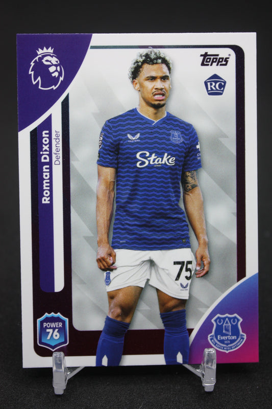 2025/26 Roman Dixon Everton RC #134