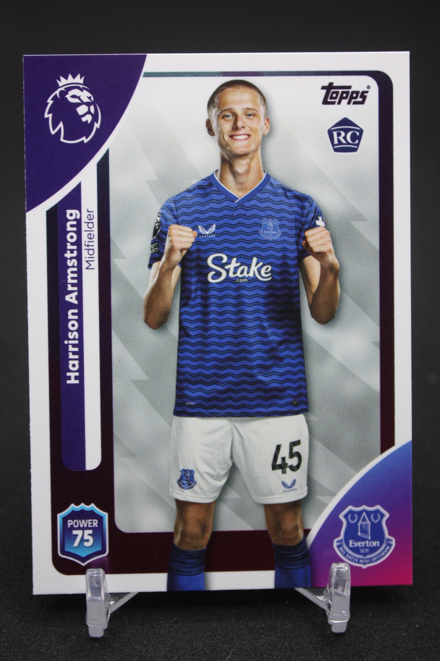 2025/26 Harrison Armstrong Everton RC #136