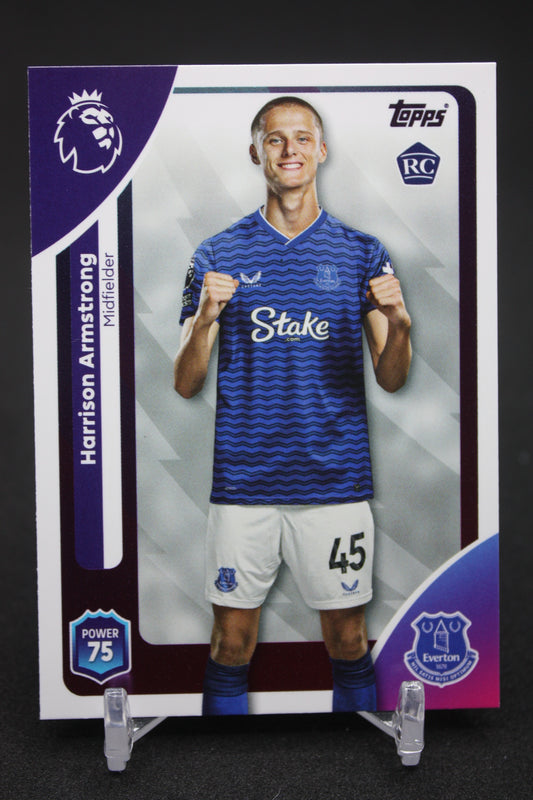 2025/26 Harrison Armstrong Everton RC #136