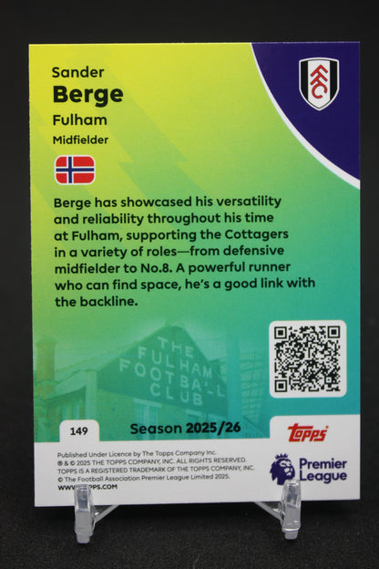 2025/26 Sander Berge Fulham #149