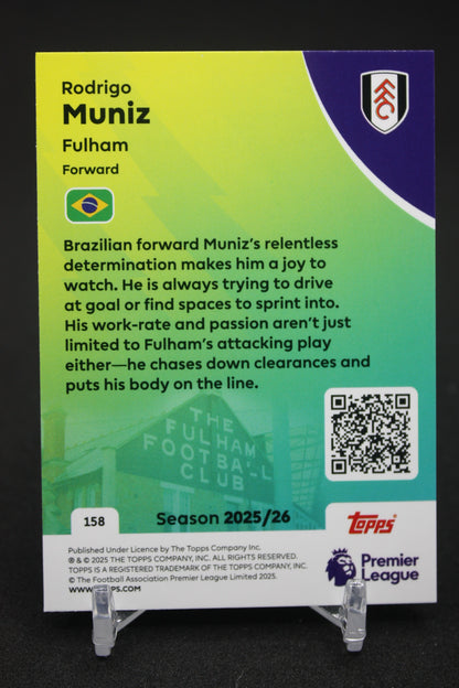 2025/26 Rodrigo Muniz Fulham #158