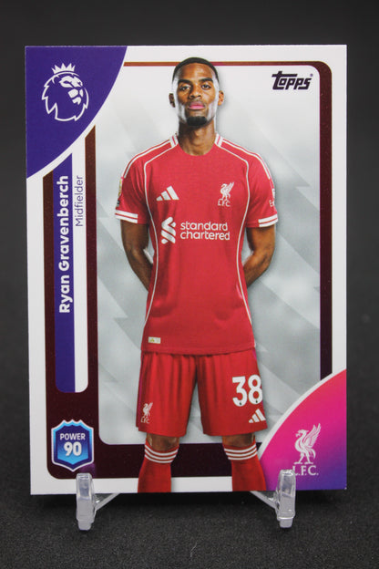 2025/26 Ryan Gravenberch Liverpool FC #169