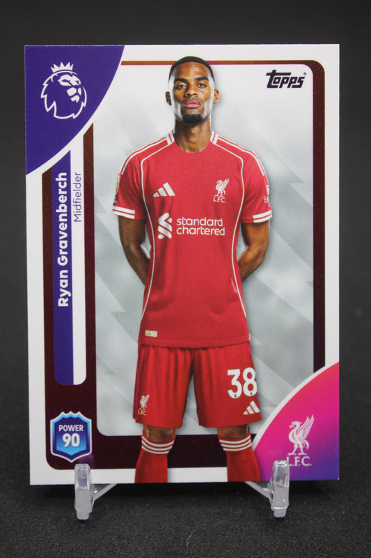 2025/26 Ryan Gravenberch Liverpool FC #169