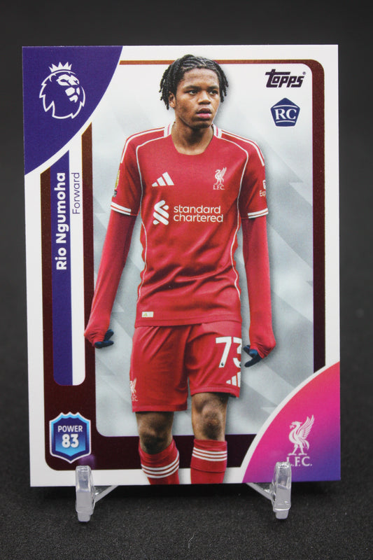 2025/26 Rio Ngumoha Liverpool FC RC #172