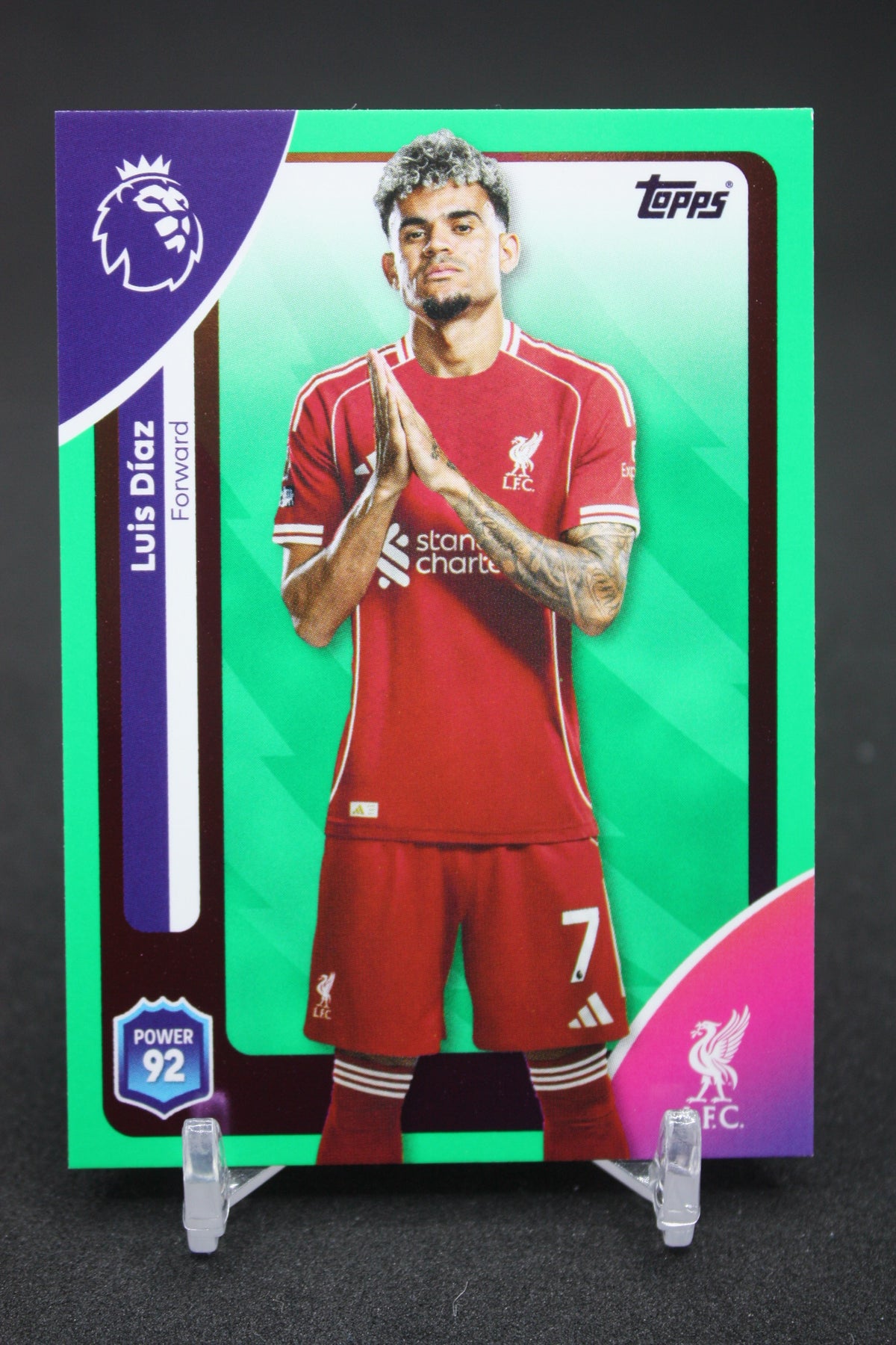 2025/26 Luis Díaz Liverpool FC Green Parallels #173