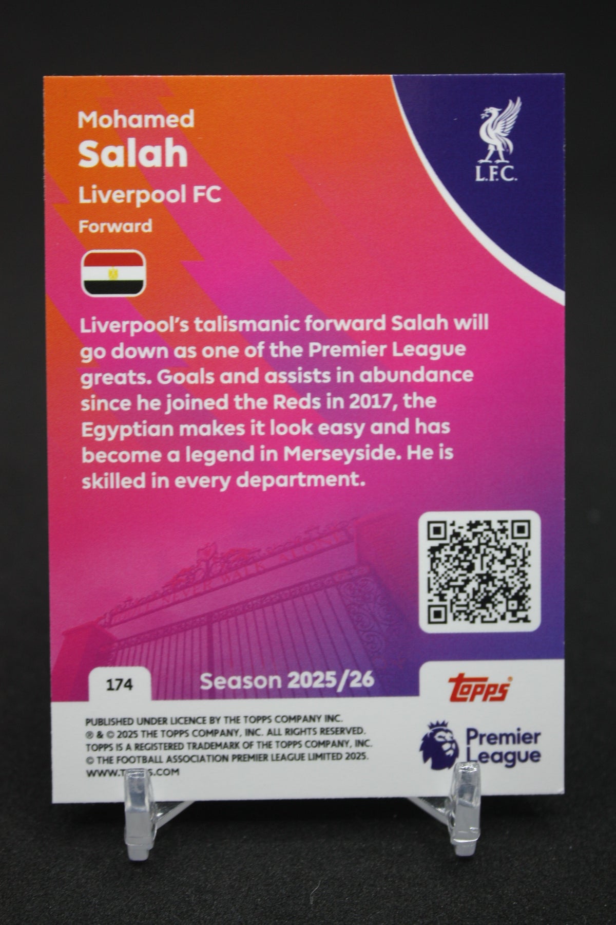 2025/26 Mohamed Salah Liverpool FC #174