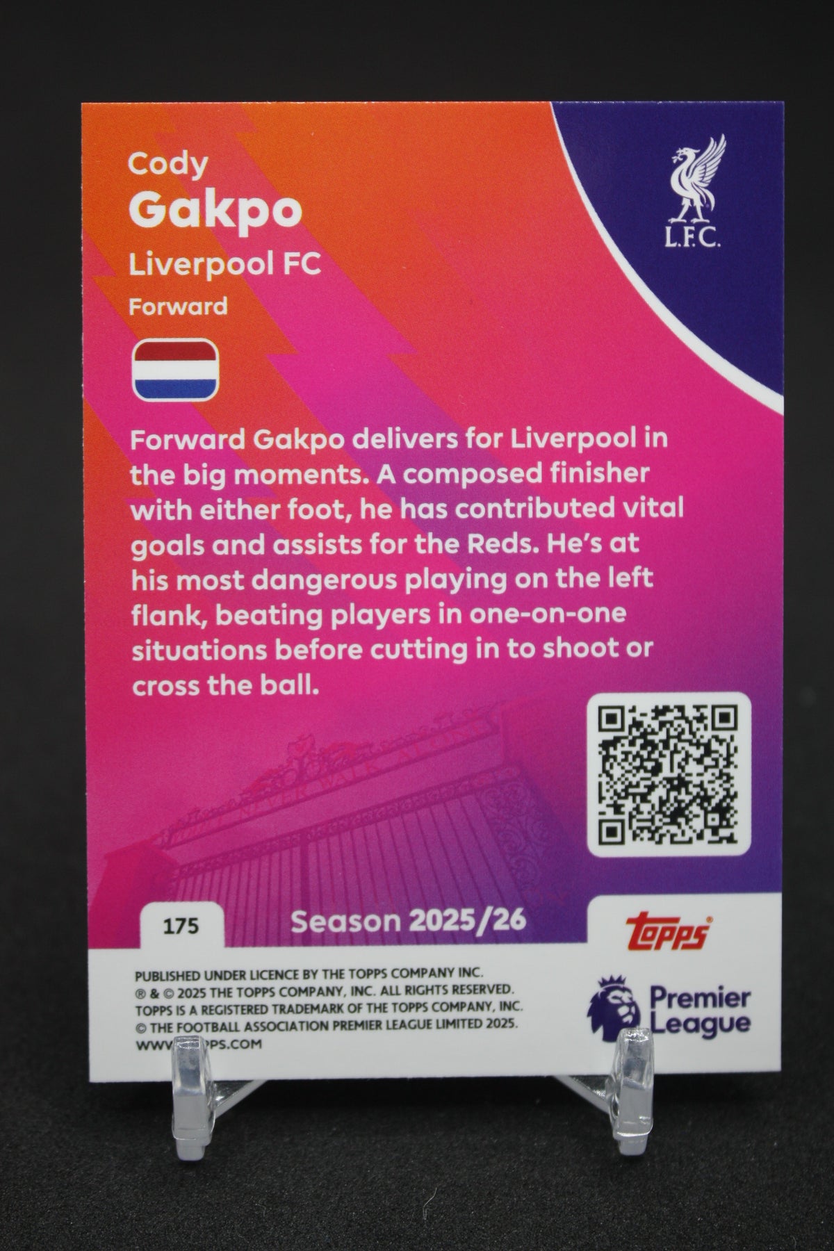 2025/26 Cody Gakpo Liverpool FC #175