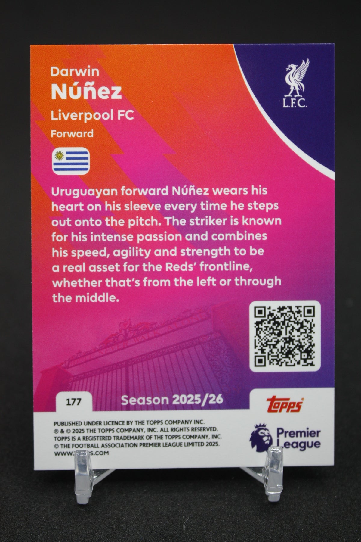 2025/26 Darwin Núñez Liverpool FC #177