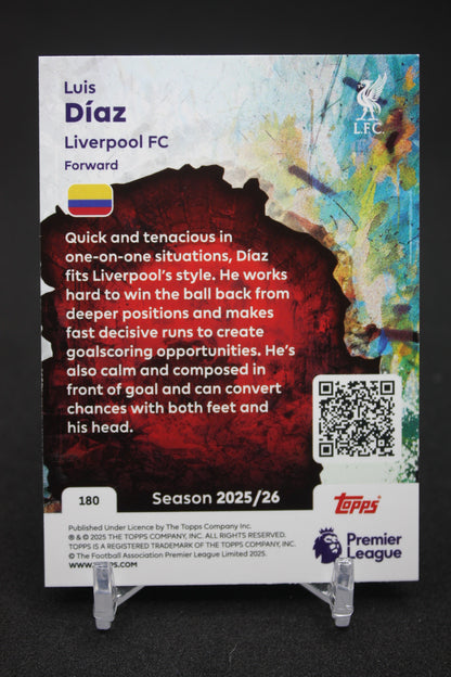 2025/26 Luis Díaz Liverpool FC Tekkers #180
