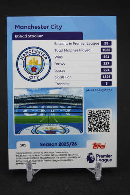 2025/26 Manchester City Team Badge #181