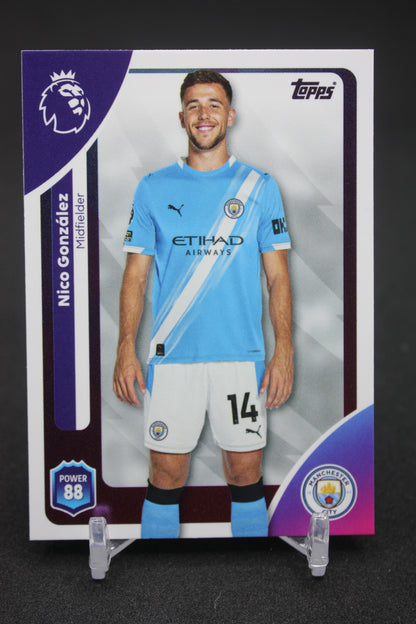 2025/26 Nico González Manchester City #187