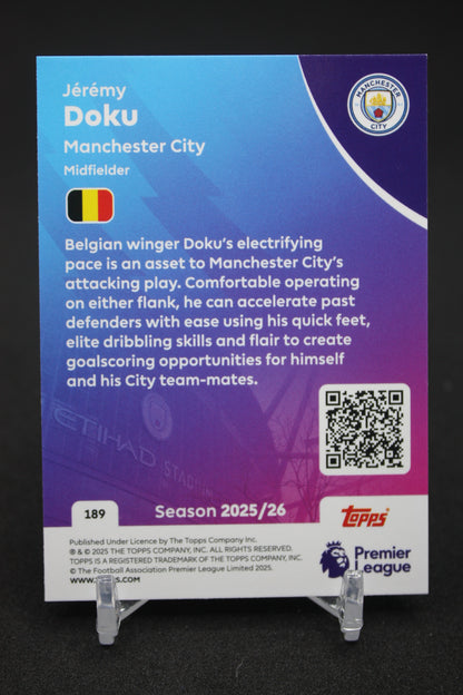 2025/26 Jérémy Doku Manchester City #189