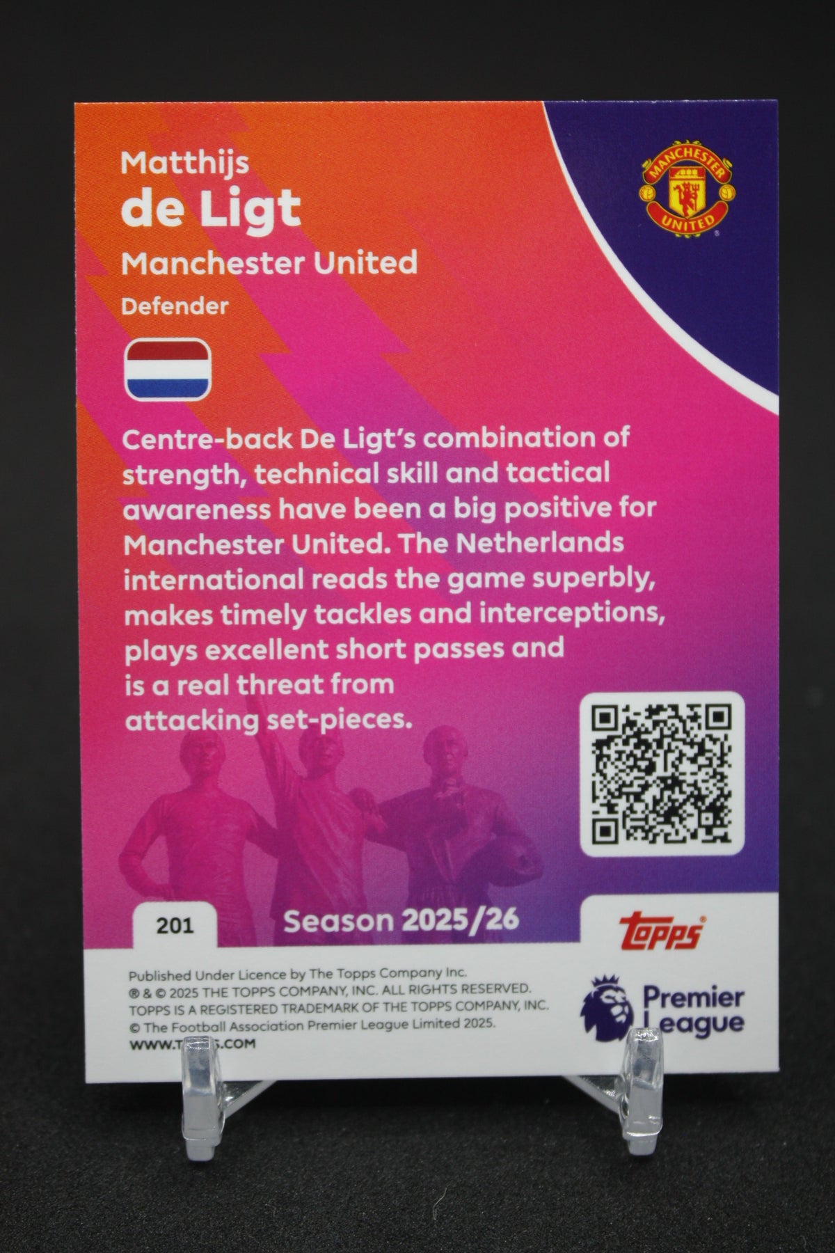 2025/26 Matthijs de Ligt Manchester United #201