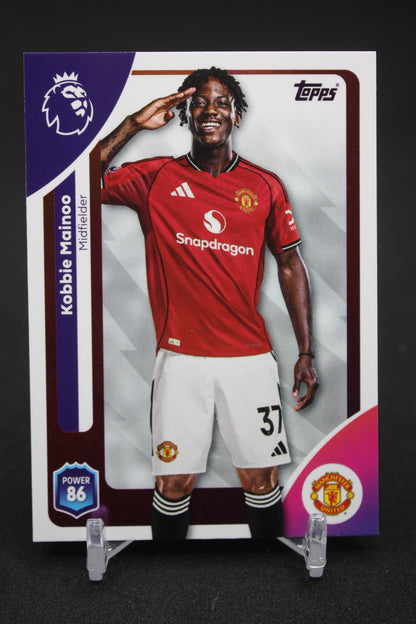 2025/26 Kobbie Mainoo Manchester United #206