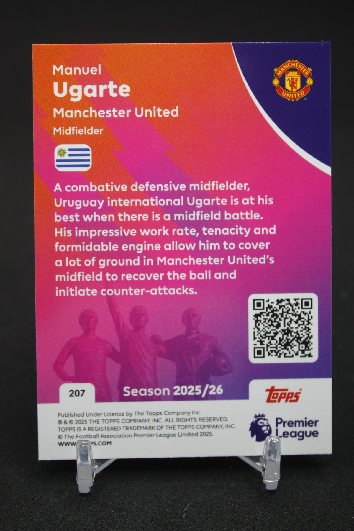 2025/26 Manuel Ugarte Manchester United #207