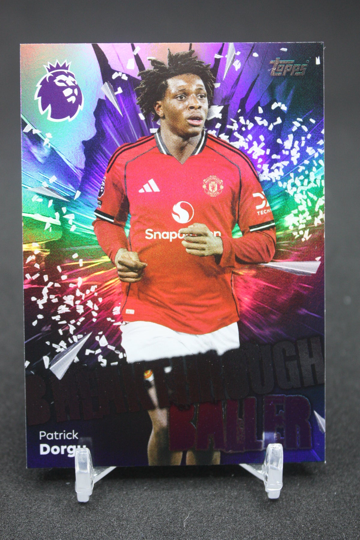 2025/26 Patrick Dorgu Manchester United Breakthrough Baller #216