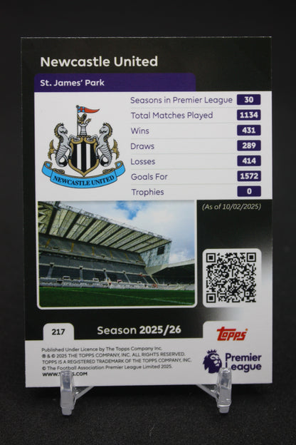 2025/26 Newcastle United Team Badge #217
