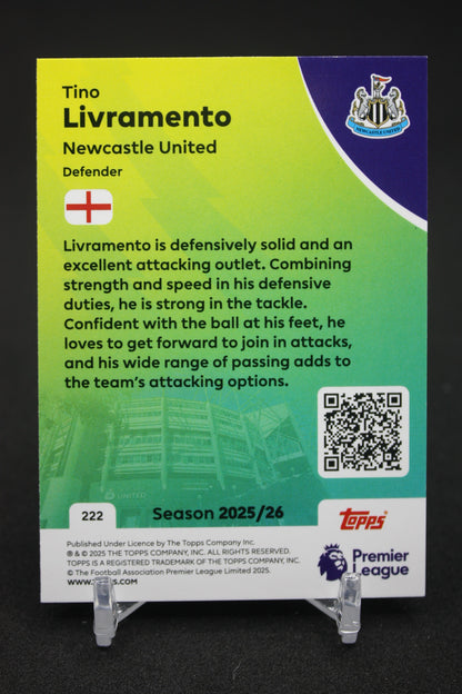 2025/26 Tino Livramento Newcastle United #222